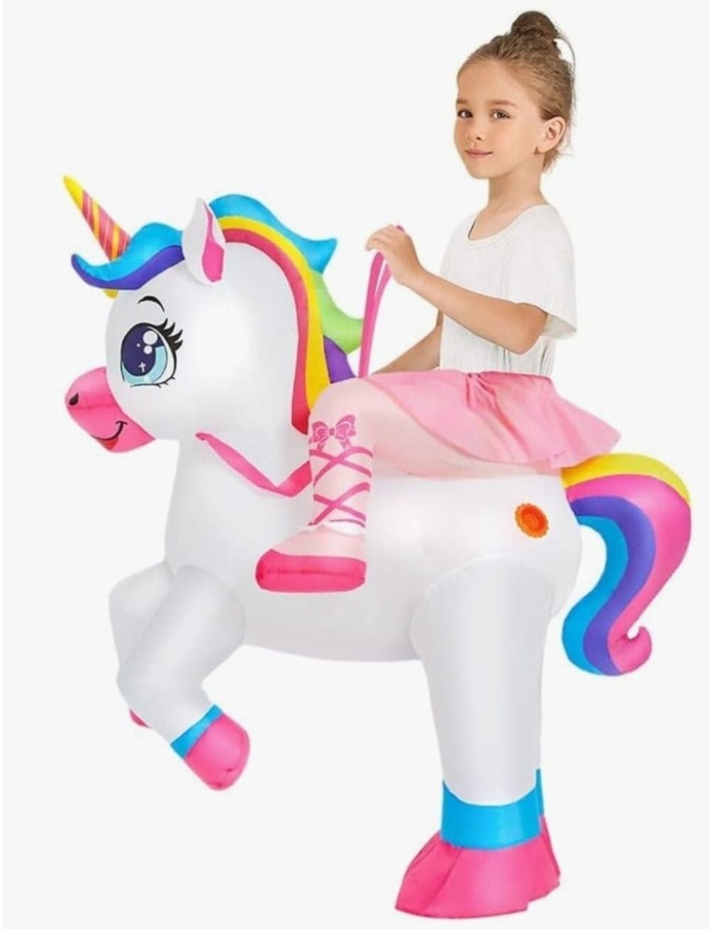 146. Inflatable Unicorn Costume size Youth Medium